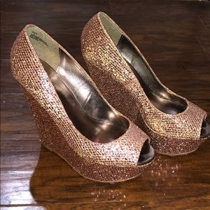 Rose Gold heels